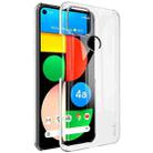 For Google Pixel 4a 5G IMAK Wing II Series Wear-resisting Crystal Protective Case(Transparent) - 1