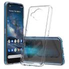 For Nokia 8.3 5G Scratchproof TPU + Acrylic Protective Case(Transparent) - 1