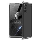 For Samsung Galaxy S20 FE GKK Three Stage Splicing Full Coverage PC Protective Case(Black Silver) - 1