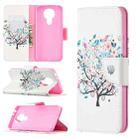 For Nokia 3.4 Colored Drawing Pattern Horizontal Flip Leather Case with Holder & Card Slots & Wallet(Little Tree) - 1