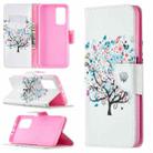 For Xiaomi Mi 10T / 10 Pro 5G Colored Drawing Pattern Horizontal Flip Leather Case with Holder & Card Slots & Wallet(Little Tree) - 1