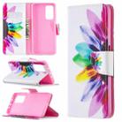 For Xiaomi Mi 10T / 10 Pro 5G Colored Drawing Pattern Horizontal Flip Leather Case with Holder & Card Slots & Wallet(Sun Flower) - 1