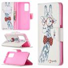 For Xiaomi Mi 10T / 10 Pro 5G Colored Drawing Pattern Horizontal Flip Leather Case with Holder & Card Slots & Wallet(Giraffe) - 1
