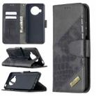 For Xiaomi Mi 10T Lite 5G Matching Color Crocodile Texture Horizontal Flip PU Leather Case with Wallet & Holder & Card Slots(Black) - 1