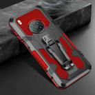 For Huawei Y9a Armor Warrior Shockproof PC + TPU Protective Case(Red) - 1