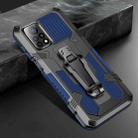 For Xiaomi Mi 10T 5G / 10T Pro 5G Armor Warrior Shockproof PC + TPU Protective Case(Blue) - 1