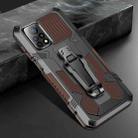 For Xiaomi Mi 10T 5G / 10T Pro 5G Armor Warrior Shockproof PC + TPU Protective Case(Coffee) - 1