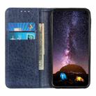 For Huawei P smart 2021 Magnetic Crazy Horse Texture Horizontal Flip Leather Case with Holder & Card Slots & Wallet(Blue) - 6