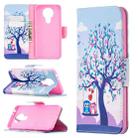 For Nokia 3.4 Colored Drawing Pattern Horizontal Flip Leather Case with Holder & Card Slots & Wallet(Owl) - 1