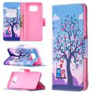 For Xiaomi Mi Poco X3 Colored Drawing Pattern Horizontal Flip Leather Case with Holder & Card Slots & Wallet(Owl) - 1