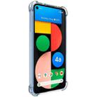 For Google Pixel 4a 5G IMAK All Coverage Shockproof Airbag TPU Case(Transparent) - 3