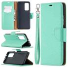 For Xiaomi Mi 10T 5G Litchi Texture Pure Color Horizontal Flip Leather Case with Holder & Card Slots & Wallet & Lanyard(Green) - 1