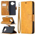 For Xiaomi Mi 10T Lite 5G Retro Lambskin Texture Pure Color Horizontal Flip PU Leather Case with Holder & Card Slots & Wallet & Lanyard(Yellow) - 1