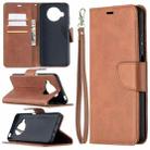 For Xiaomi Mi 10T Lite 5G Retro Lambskin Texture Pure Color Horizontal Flip PU Leather Case with Holder & Card Slots & Wallet & Lanyard(Brown) - 1