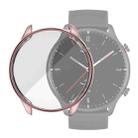 For Amazfit GTR 2 TPU Electroplating Protective Case Cover(Pink) - 1
