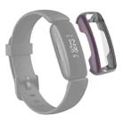 For Fitbit Inspire 2 TPU Electroplating Protective Case Cover(Grey) - 1