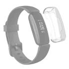 For Fitbit Inspire 2 TPU Electroplating Protective Case Cover(Transparent) - 1