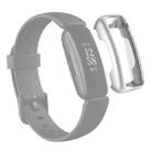 For Fitbit Inspire 2 TPU Electroplating Protective Case Cover(Silver) - 1