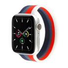Rainbow Silicone Watchband For Apple Watch Series 7 45mm / 6 & SE & 5 & 4 44mm / 3 & 2 & 1 42mm, Length: S 125mm(9) - 1