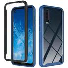 For Motorola Moto G8 Starry Sky Solid Color Series Shockproof PC + TPU Protective Case(Royal Blue) - 1