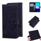 For Motorola Moto Edge Tiger Embossing Pattern Horizontal Flip Leather Case with Holder & Card Slots & Wallet(Black) - 1