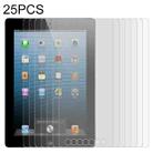 25 PCS Full Screen HD PET Screen Protector For iPad 4 / 3 / 2 - 1