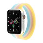 Rainbow Silicone Watch Band For Apple Watch Series 7 41mm / 6 & SE & 5 & 4 40mm / 3 & 2 & 1 38mm, Length: S 120mm(1) - 1