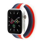 Rainbow Silicone Watch Band For Apple Watch Series 7 41mm / 6 & SE & 5 & 4 40mm / 3 & 2 & 1 38mm, Length: S 120mm(9) - 1