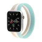 Rainbow Silicone Watch Band For Apple Watch Series 7 41mm / 6 & SE & 5 & 4 40mm / 3 & 2 & 1 38mm, Length: S 120mm(11) - 1