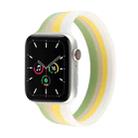 Rainbow Silicone Watch Band For Apple Watch Series 7 41mm / 6 & SE & 5 & 4 40mm / 3 & 2 & 1 38mm, Length: L 150mm(14) - 1