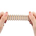 Elastic Aluminum Watch Band For Apple Watch Series 7 41mm / 6 & SE & 5 & 4 40mm / 3 & 2 & 1 38mm(Rose Gold) - 4