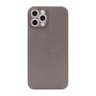 For iPhone 12 Pro Shockproof Breathable PP Protective Case(Grey) - 1