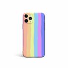 For iPhone 11 Pro Max Rainbow IMD Shockproof TPU Protective Case (2) - 1