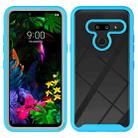 For LG G8 ThinQ Starry Sky Solid Color Series Shockproof PC + TPU Protective Case(Light Blue) - 1