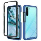 For OnePlus Nord Starry Sky Solid Color Series Shockproof PC + TPU Protective Case(Royal Blue) - 1