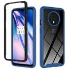 For OnePlus 7T Starry Sky Solid Color Series Shockproof PC + TPU Protective Case(Royal Blue) - 1