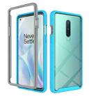 For OnePlus 8 Starry Sky Solid Color Series Shockproof PC + TPU Protective Case(Light Blue) - 1