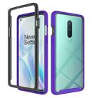 For OnePlus 8 Starry Sky Solid Color Series Shockproof PC + TPU Protective Case(Purple) - 1