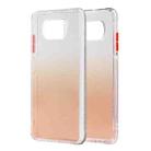 For Xiaomi Mi Poco X3 / NFC Gradient Shockproof TPU Case with Detachable Buttons(Orange) - 1