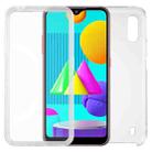 For Samsung Galaxy M01 PC+TPU Ultra-Thin Double-Sided All-Inclusive Transparent Case - 1