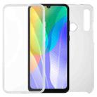 For Huawei Y6p PC+TPU Ultra-Thin Double-Sided All-Inclusive Transparent Case - 1