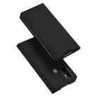 For OPPO A53 4G / A53s DUX DUCIS Skin Pro Series Horizontal Flip PU + TPU Leather Case, with Holder & Card Slots(Black) - 1