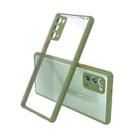 For Samsung Galaxy  Note20 Tire Side Texture Contrast Button Shockproof PC + TPU Phone Protective Case(Green) - 1