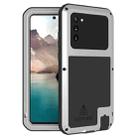 For Samsung Galaxy Note 20 LOVE MEI Metal Shockproof Waterproof Dustproof Protective Case without Glass(Silver) - 1