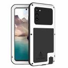For Samsung Galaxy Note 20 LOVE MEI Metal Shockproof Waterproof Dustproof Protective Case without Glass(White) - 1