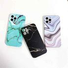 Marble Pattern TPU Protective Case For iPhone 12 mini(Black) - 7