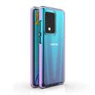 For Samsung Galaxy S20 Ultra TPU Double-color Shockproof Protective Case(Light Purple) - 1