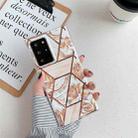 For Samsung Galaxy S20 FE Electroplating Stitching Pattern Soft TPU Protective Case(Stitching Gold Flowers) - 1