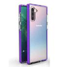 For Samsung Galaxy Note10 TPU Double-color Shockproof Protective Case(Purple) - 1