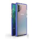 For Samsung Galaxy Note10+ TPU Double-color Shockproof Protective Case(Blue) - 1